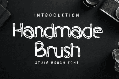 Handmade Brush Font