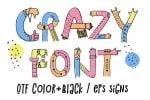 Hands Up Crazy Font