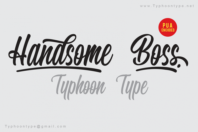 Handsome Boss Font