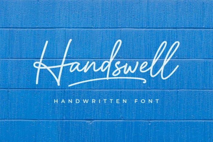 Handswell Font