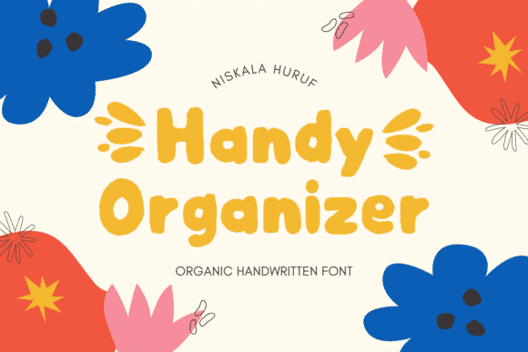 Handy Organizer Font Handy Organizer Font