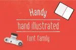 Handy – The Hand Drawn Font