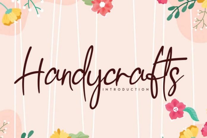 Handycrafts Font