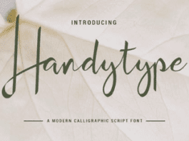 Handytype Font