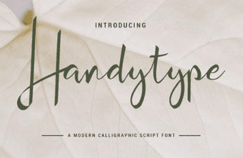 Handytype Font