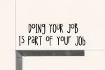 Hanging Font