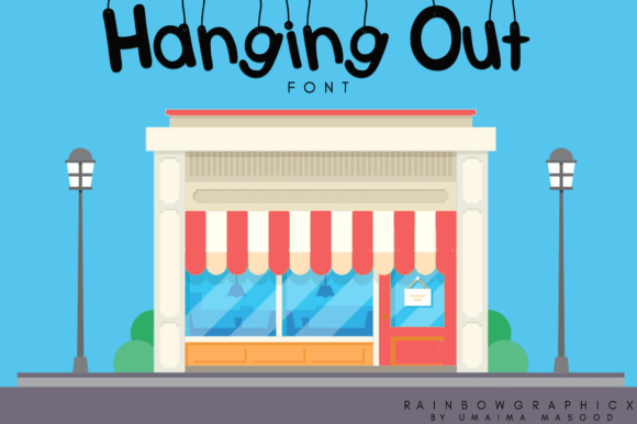 Hanging Out Font
