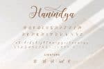 Hanindya Font