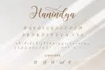 Hanindya Font