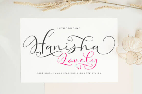 Hanisha Lovely Font
