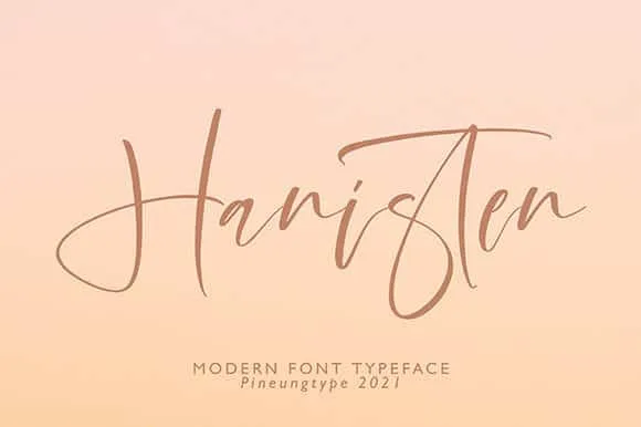 Hanisten Font