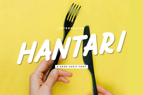 Hantari Font