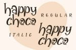 Happy Choco Font
