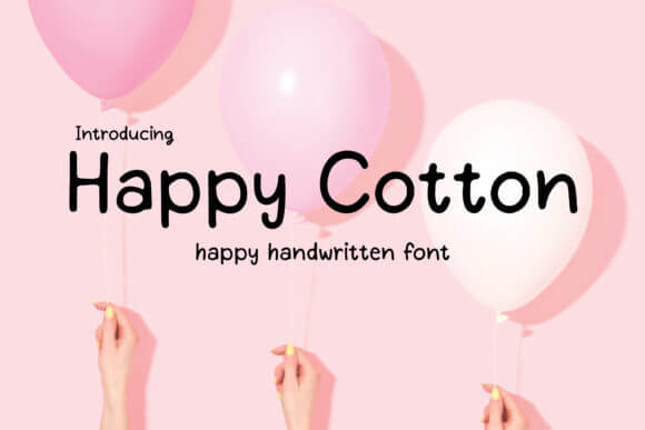 Happy Cotton Font