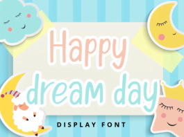 Happy Dream Day Font