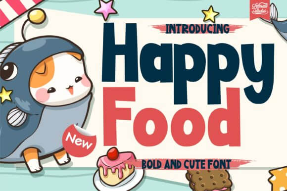 Happy Food Font