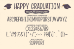 Happy Graduation Font