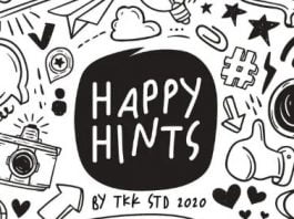 Happy Hints - doodle handwriting font