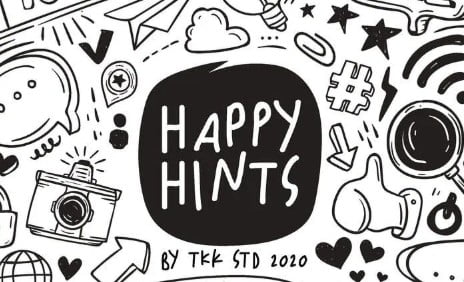 Happy Hints - doodle handwriting font