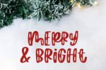 Happy Hollydays Font