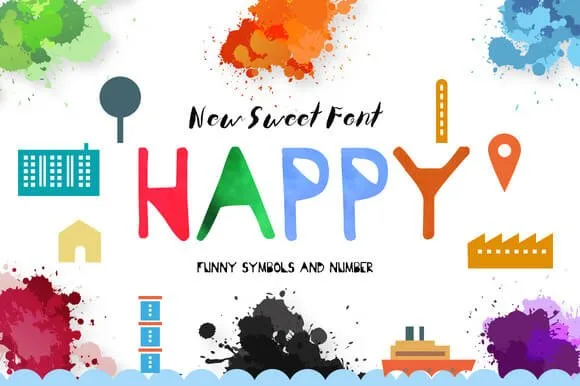 Happy Hour Font