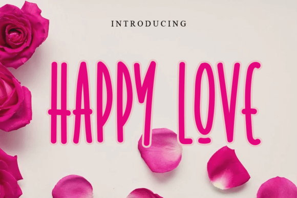 Happy Love Font