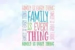 Happy Rainbow Family Font