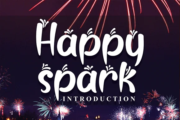 Happy Spark Font