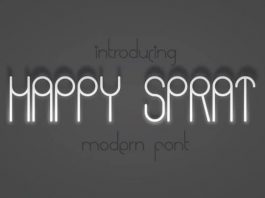 Happy Sprat Typeface