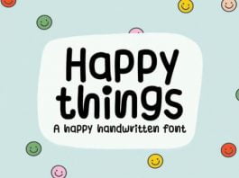 Happy Things Font