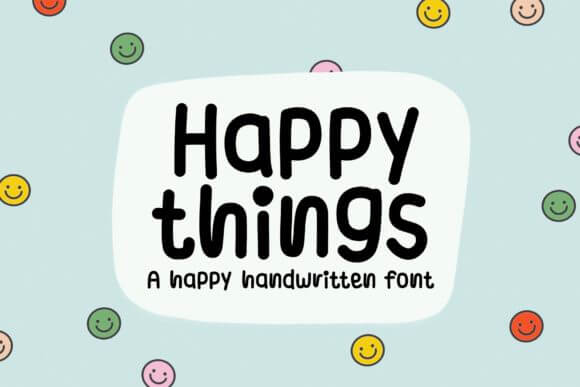 Happy Things Font