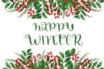 Happy Winter Font