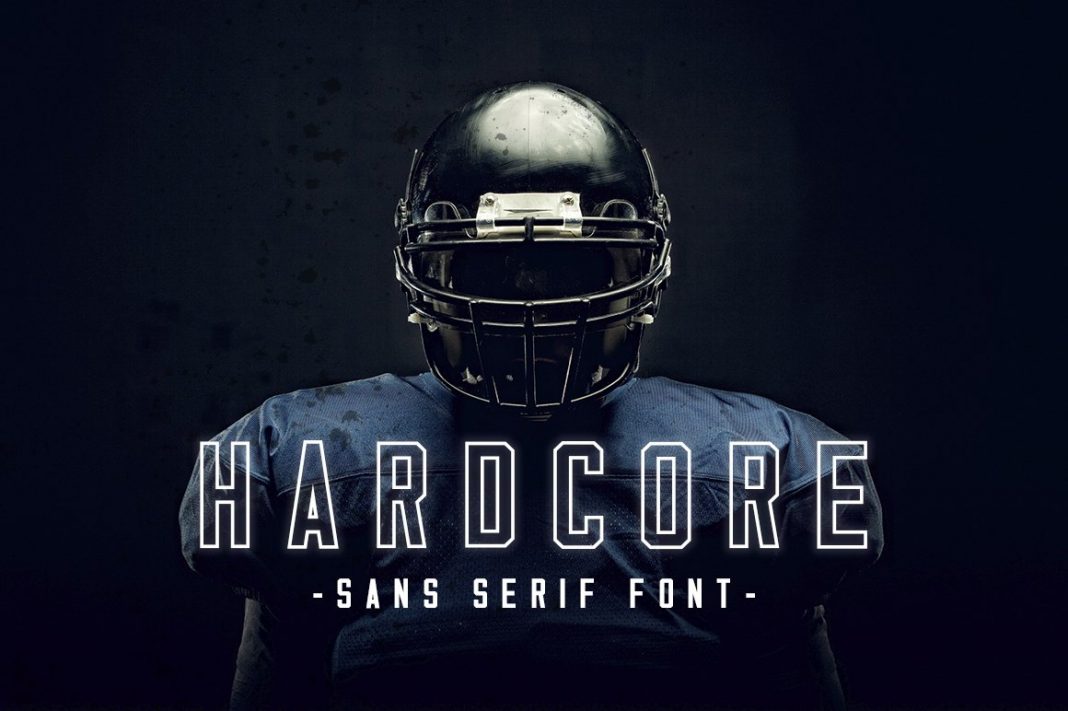 Hardcore Three Weight Font Family