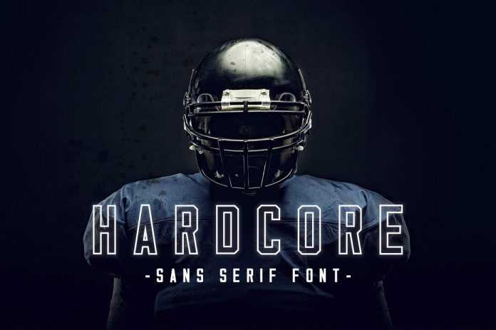 Hardcore Three Weight Font Family
