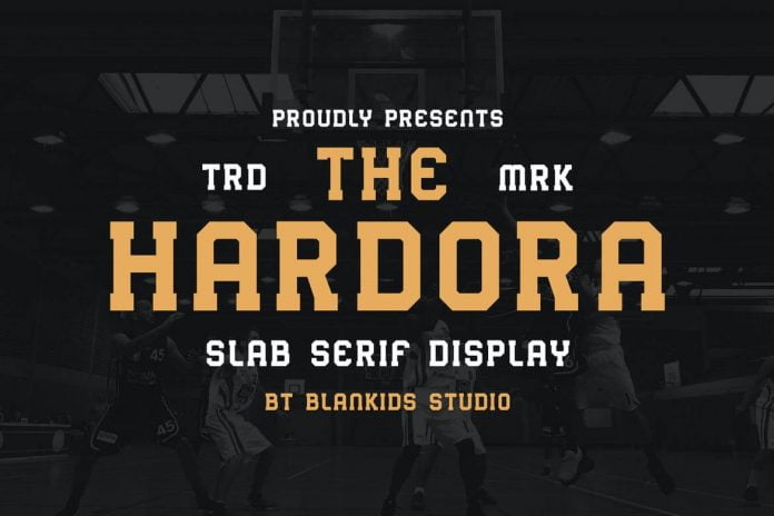 Hardora - Slab Serif Display Typeface