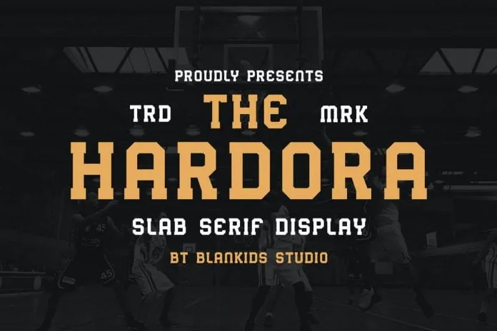 Hardora - Slab Serif Display Typeface