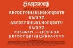 Hardrock - Black Letter Typeface