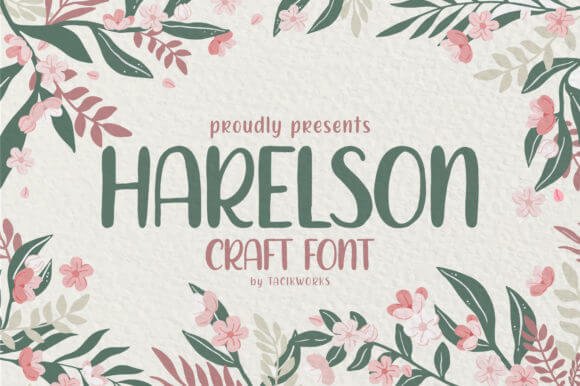 Harelson Craft font