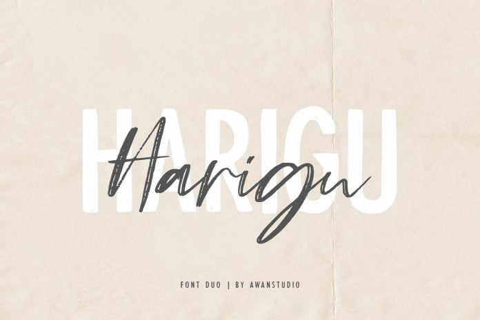 Harigu Duo Font