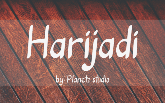 Harijadi Font