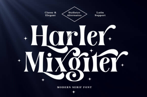Harler Mixgiter Font