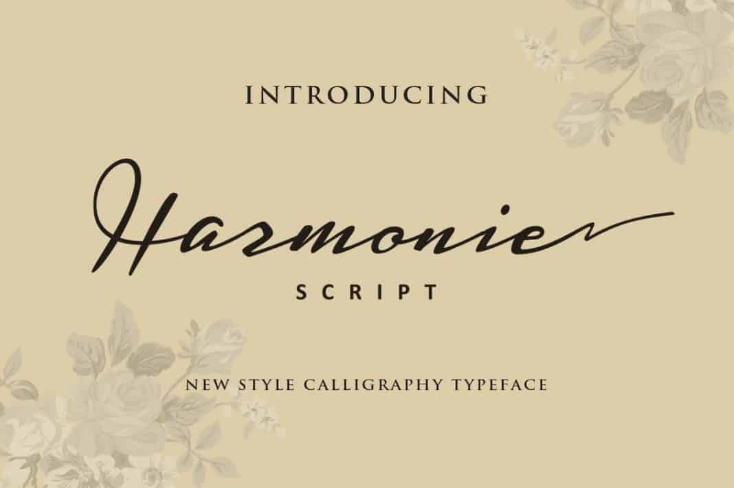 Harmonie Script Font