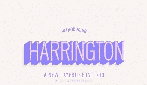 Harrington Font Family