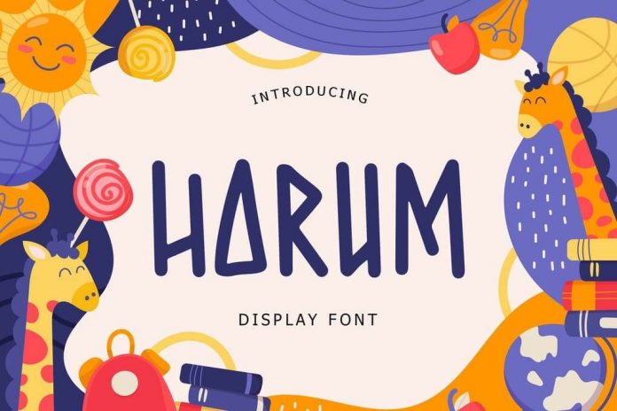 Harum Display Font