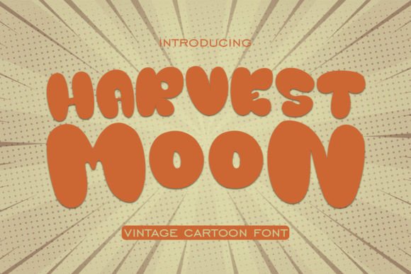 Harvest Moon Font