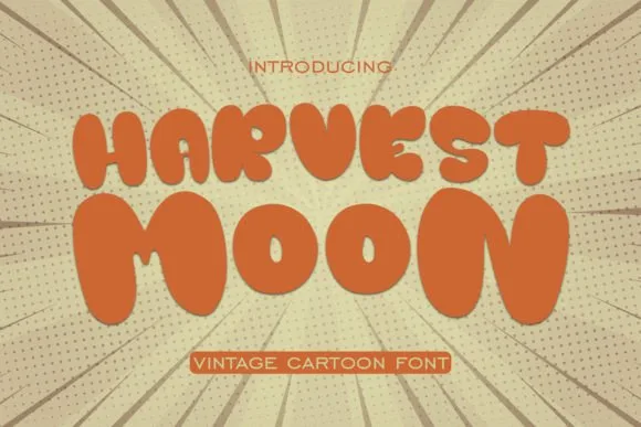 Harvest Moon Font