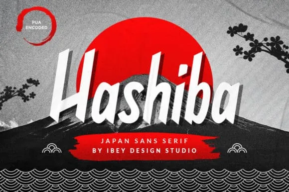 Hashiba Font