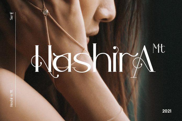 Hashira Mt - Luxury Serif Font
