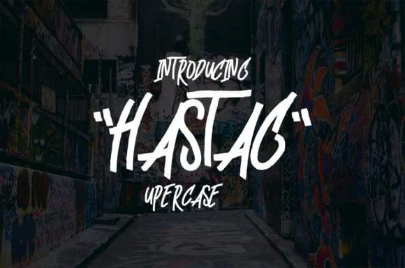 Hastag Font
