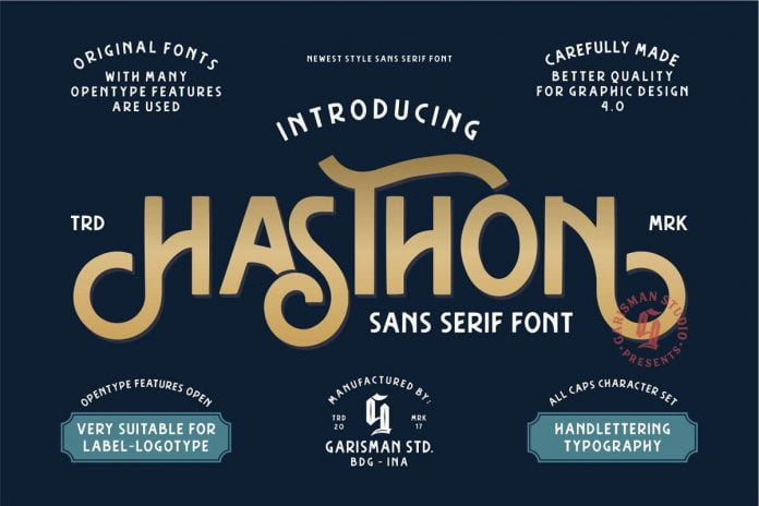Hasthon Vintage Fonts